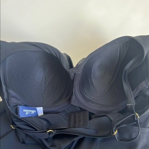 Swimsuits For All Sweetheart Underwire Tankini - 36DD - Picture 6 of 9